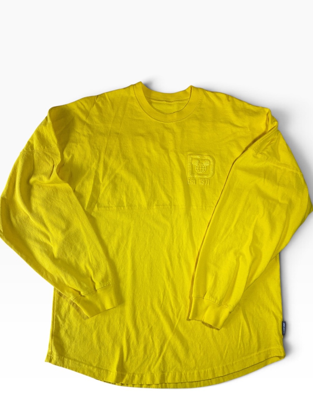 Walt Disney Parks Dapper Day Sunshine Yellow
2019, Spirit Jersey, Size Medium